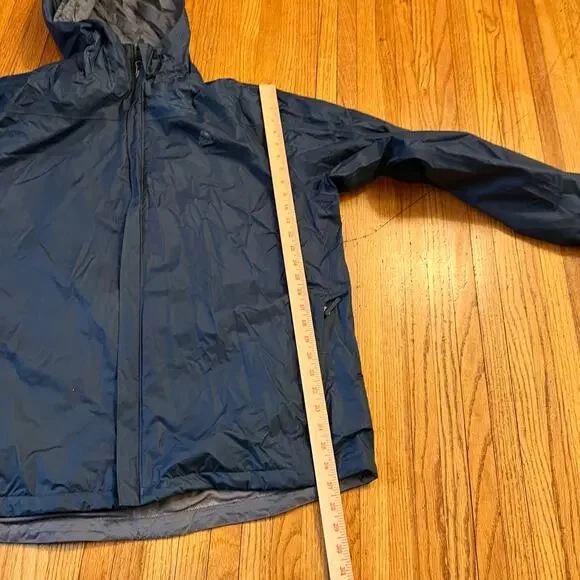 Nike ACG Jacket Mens XL Fit Storm Vintage Windbreaker Blue Hooded Nylon Rain - Picture 8 of 8